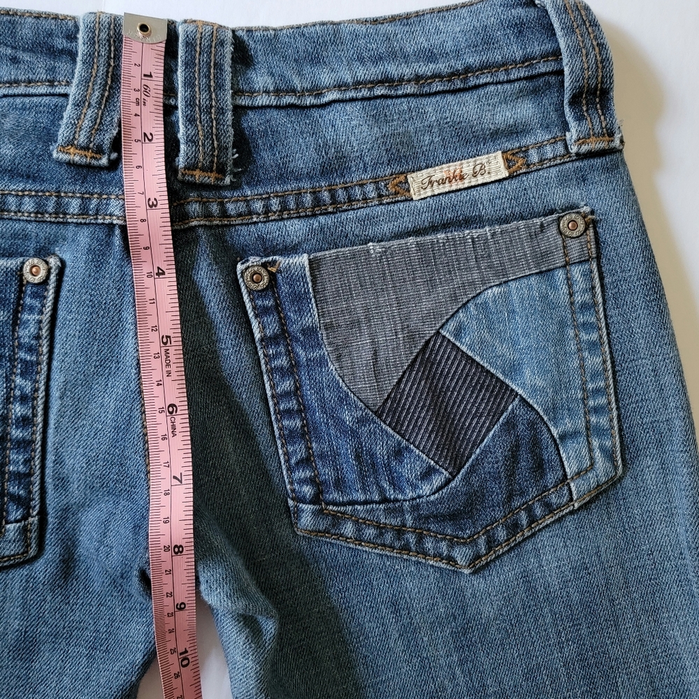 Rare Original Frankie B denim Patchwork pockets design